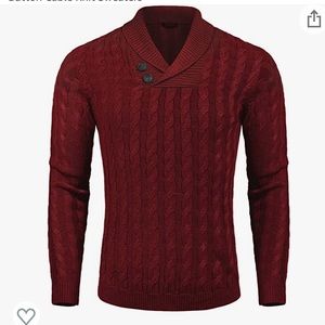 Men's Cable Knit Sweater